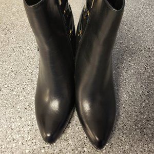 Leather boots